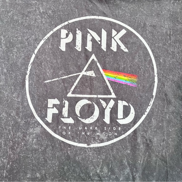 Pink Floyd Dark side of the moon 1973 cropped tee - Picture 3 of 7